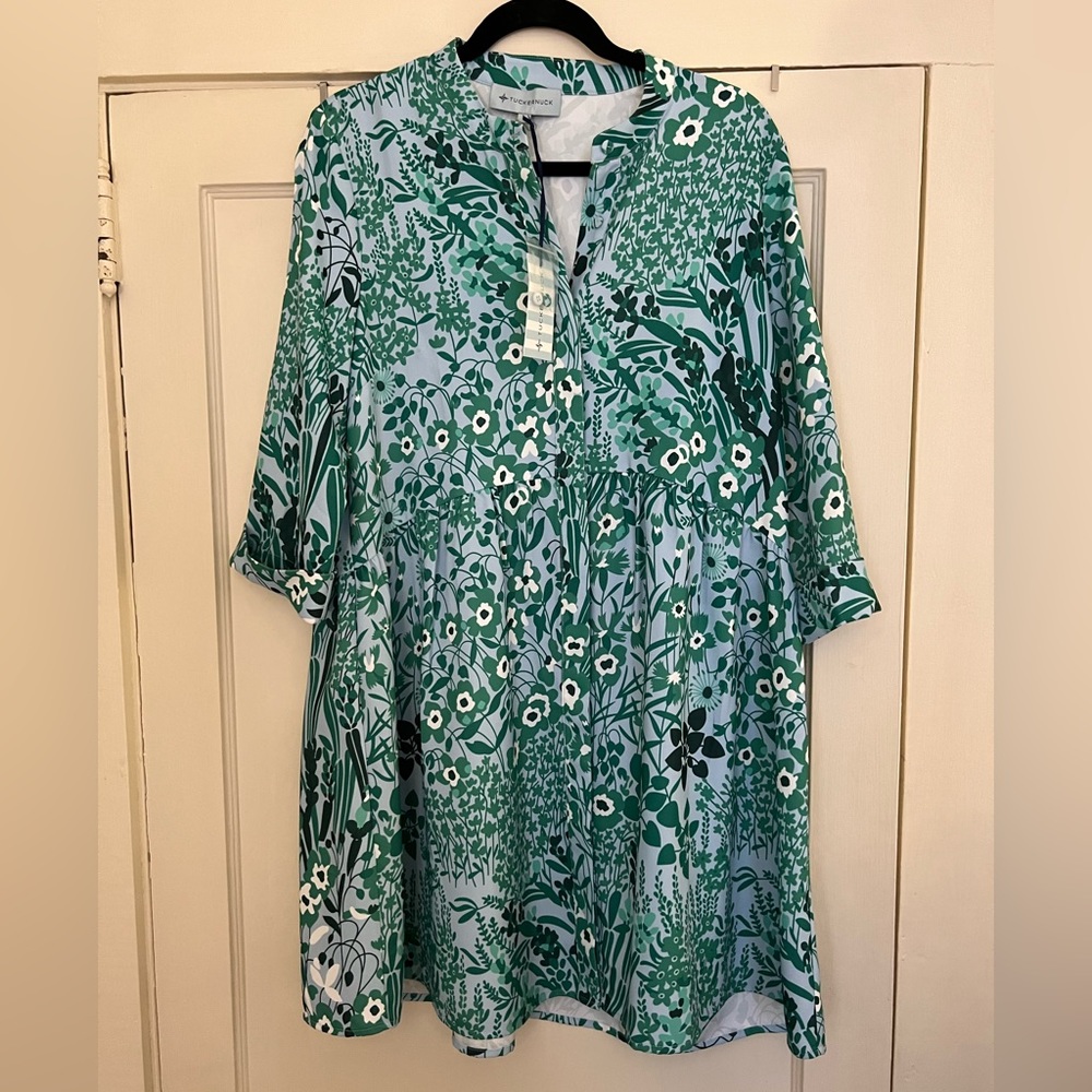 Tuckernuck Royal Shirtdress NWT L